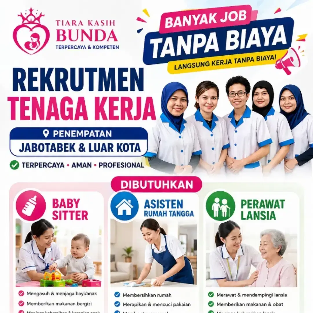 Banyak Job Baby Sitter ART & Perawat Lansia Terpercaya-Terakreditasi - Image 1 of 8