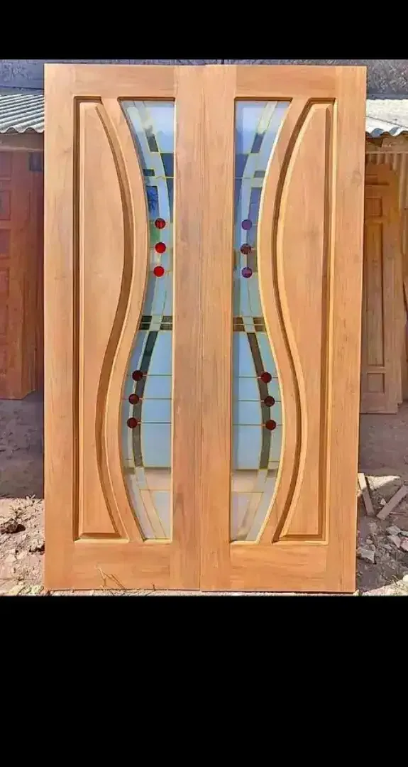 Pintu, jendela, kusen bahan kayu jati kualitas terjamin - Image 1 of 3