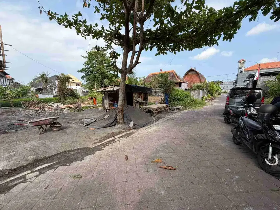 Di jual tanah sangat strategis berlokasi utara pom bensin abianbase - Image 3 of 9