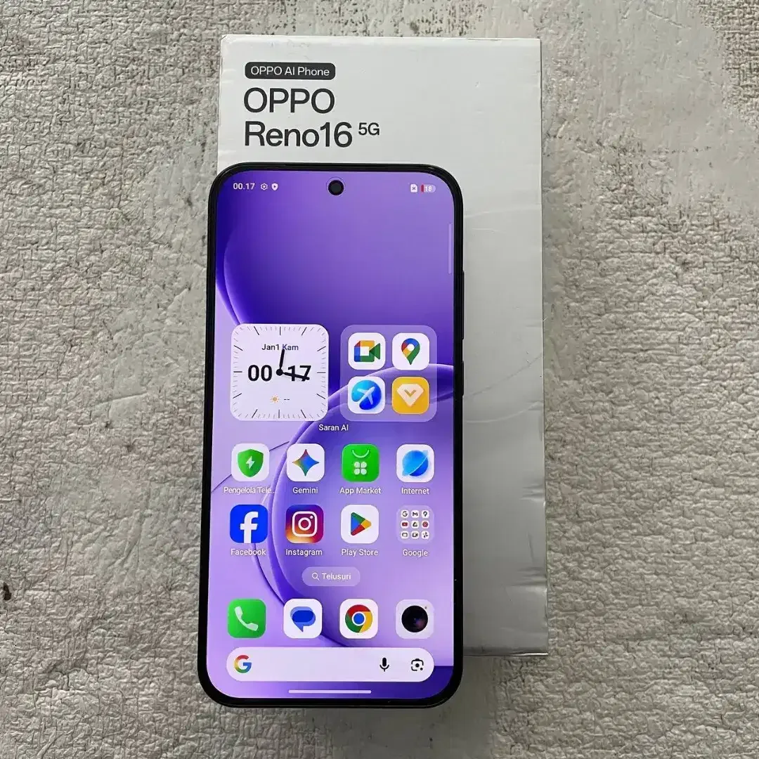 Oppo Reno 16 5G Warna Ultraviolet 8/256GB - Image 2 of 4