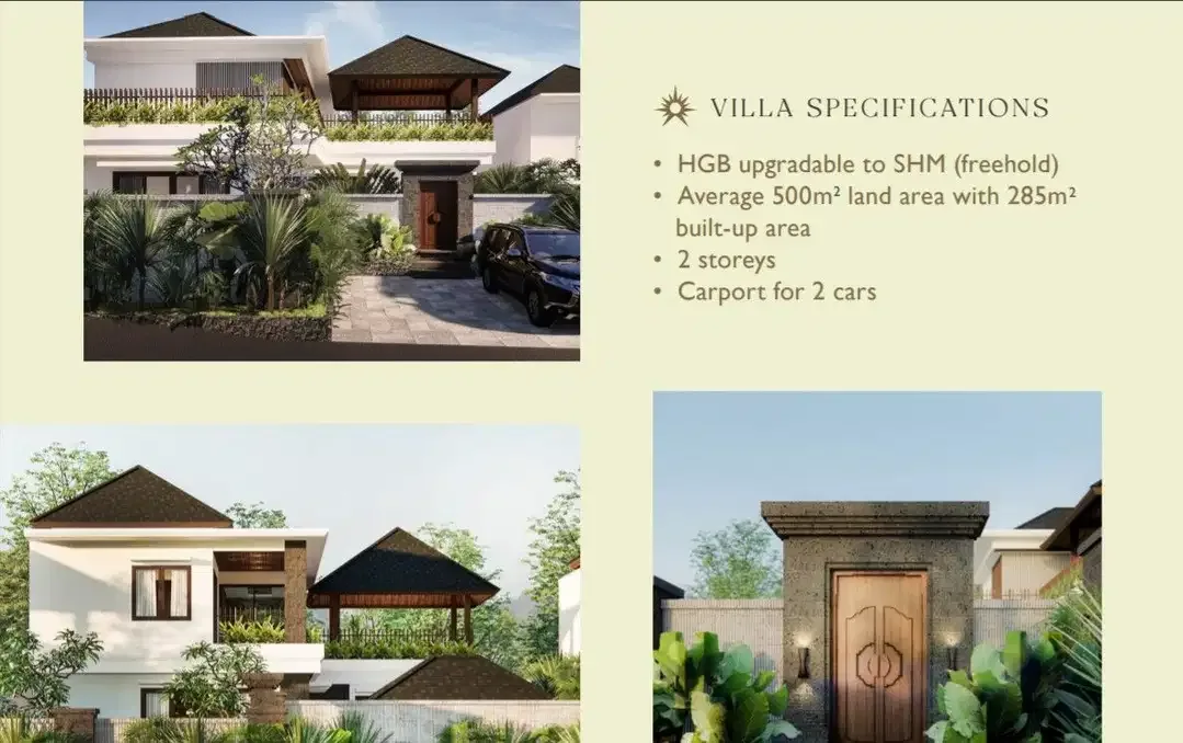 VILLA 5 ARE DI PECATU KUTA SELATAN - Image 2 of 10