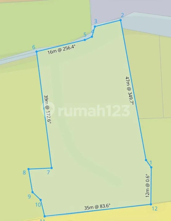 Tanah Komersial Sanur 1600 Sqm Dekat ke Pantai Matahari Terbit - Image 4 of 4