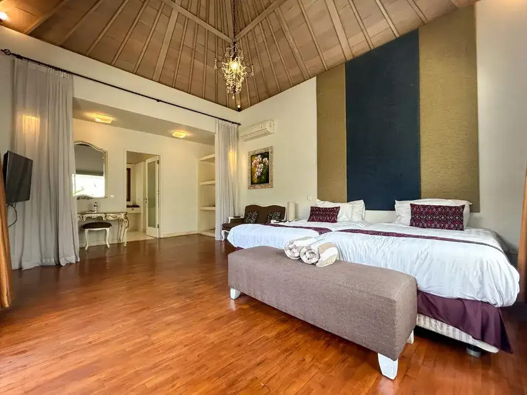 Beachside 2-Bedroom Tropical Villa for Annual Rent in Seminyak Bali - Image 3 of 10
