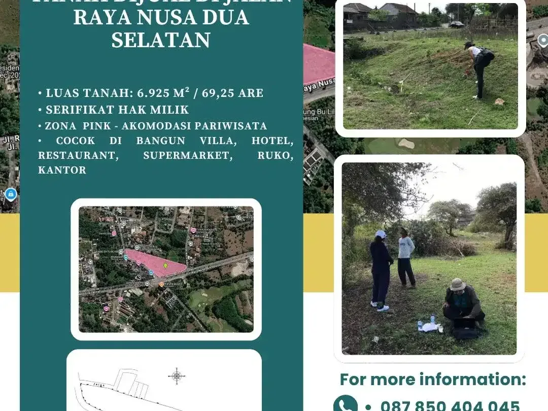 Tanah dijual di Jalan Raya Nusa Dua Selatan - Image 2 of 4
