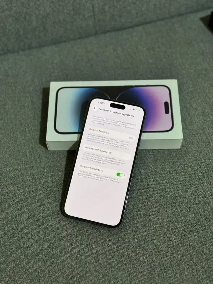 iPhone 14 Pro Max 128GB iBox Fullset Original - Image 3 of 4