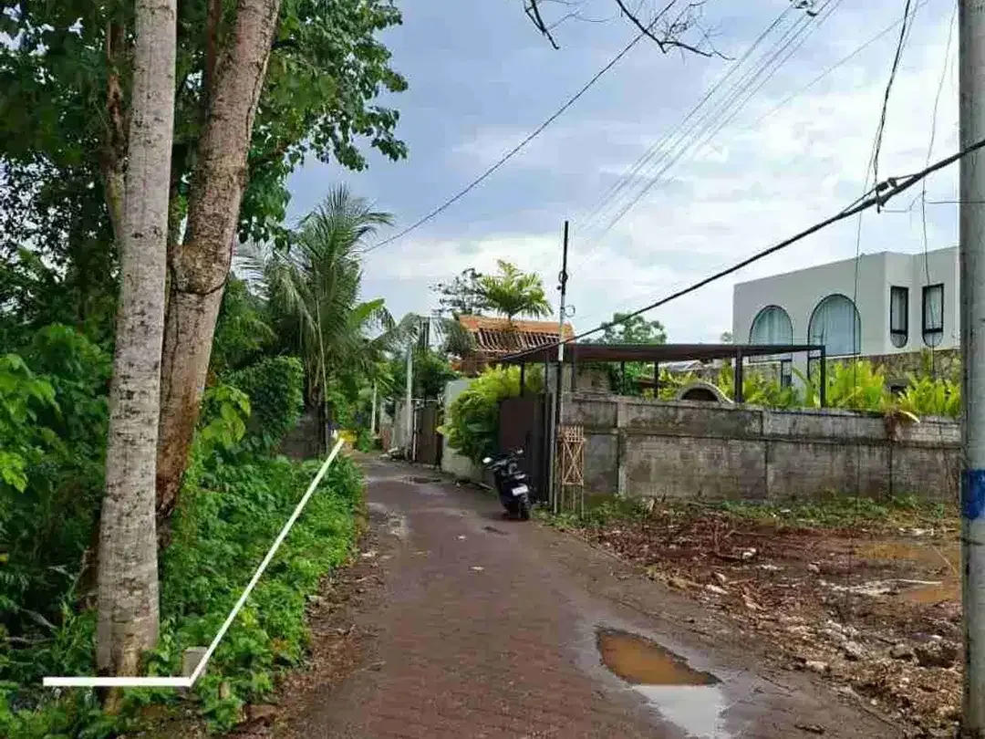 Di jual tanah bagus di Ungasan lingkungan villa sangat cocok untuk komersil - Image 1 of 5