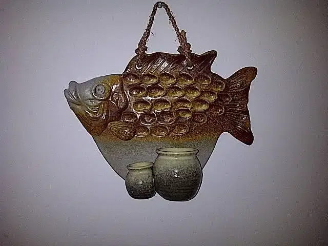Pajangan Pot Bunga Ikan Import - Image 2 of 3