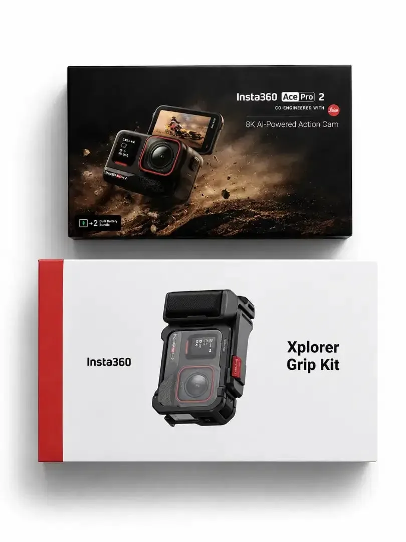 Insta360 Ace Pro 2 Xplorer Grip Kit Full Set+ Bonus - Image 3 of 7