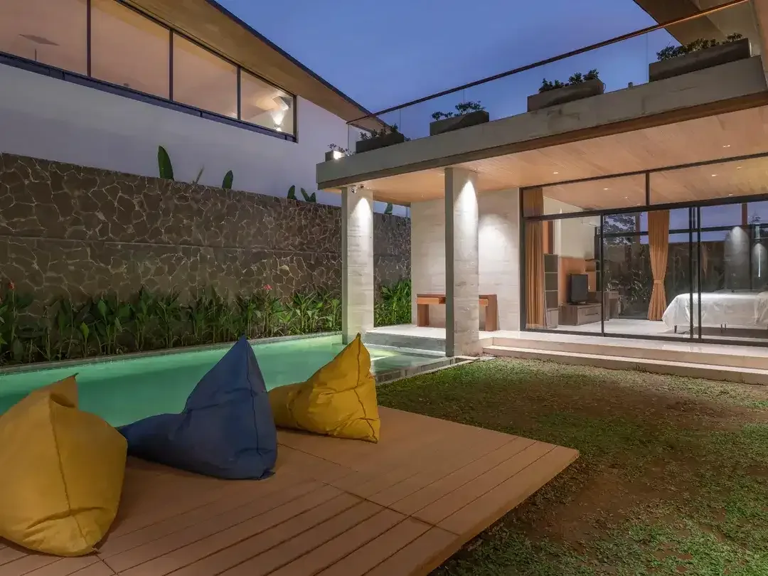 Villa Mewah Dekat Pantai dengan Pemandangan Laut di Sanur Bali - Image 6 of 10