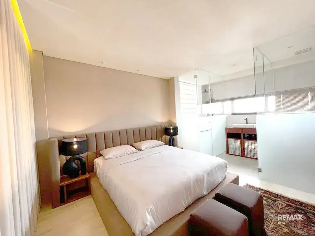 Villa Japanese designed for sale in Canggu. - Image 7 of 10