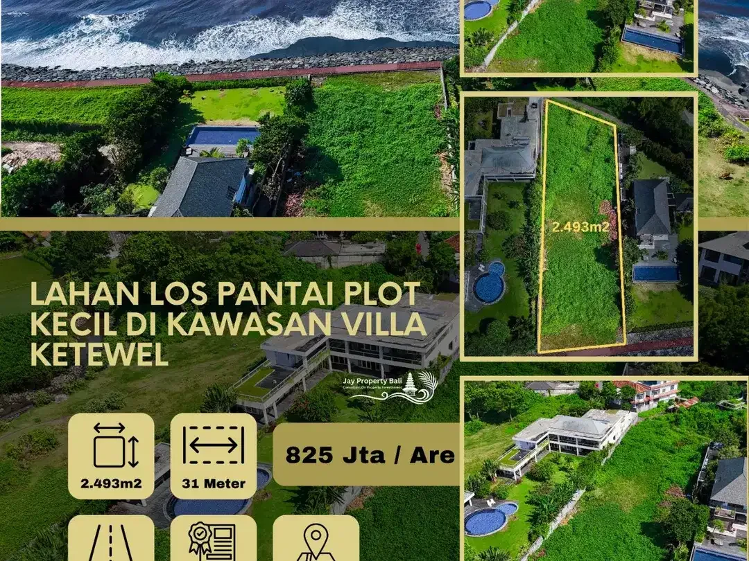 Tanah Pesisir Pantai Plot Kecil di pantai ketewel gianyar Bali - Image 1 of 6