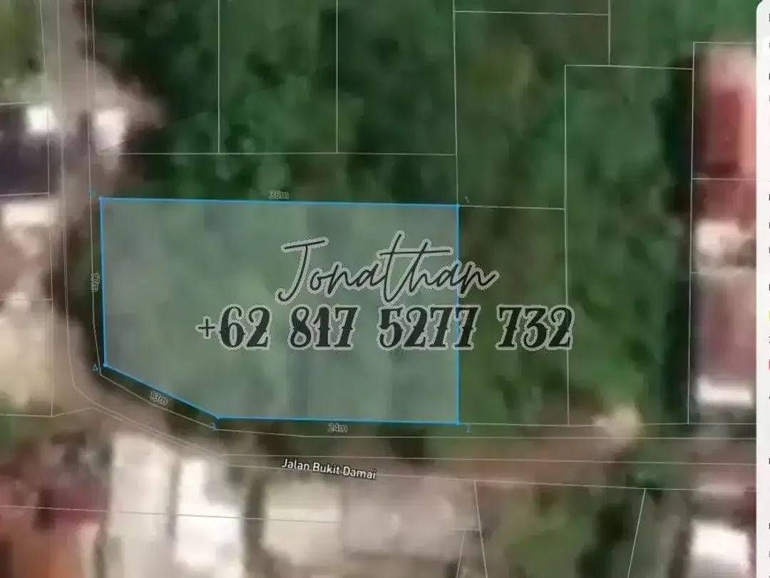 Dijual Tanah Hook Bukit Damai Jimbaran Dekat Mall Sidewalk - LSADT - Image 4 of 5