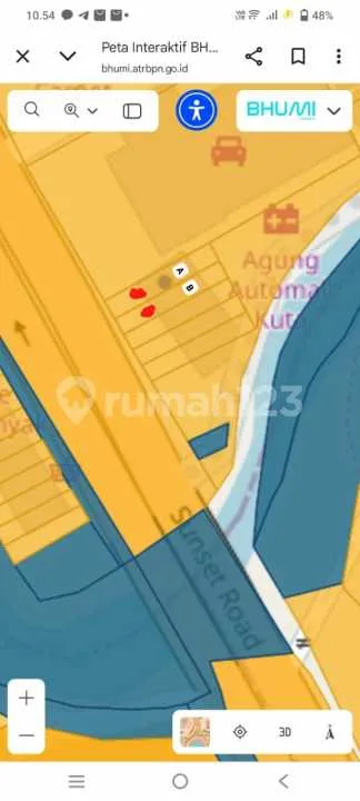 Dijual 2 unit ruko lantai 4 jalan sunset road seminyak - Image 3 of 4