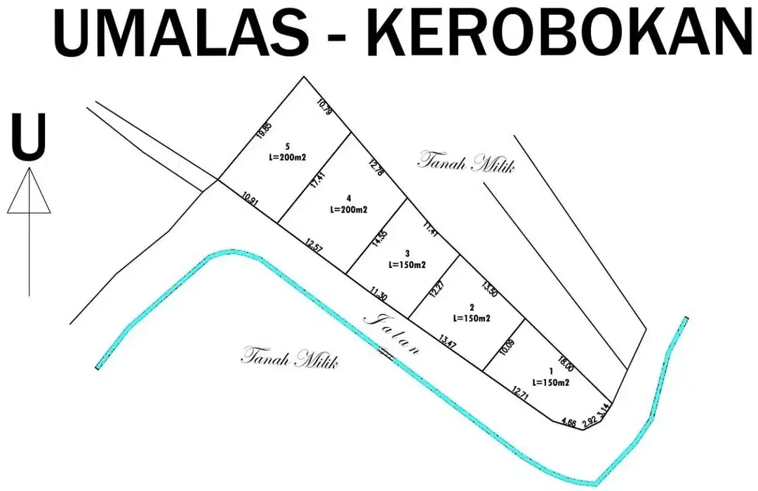 Tanah Kavling Umalas Kerobokan - Image 2 of 2