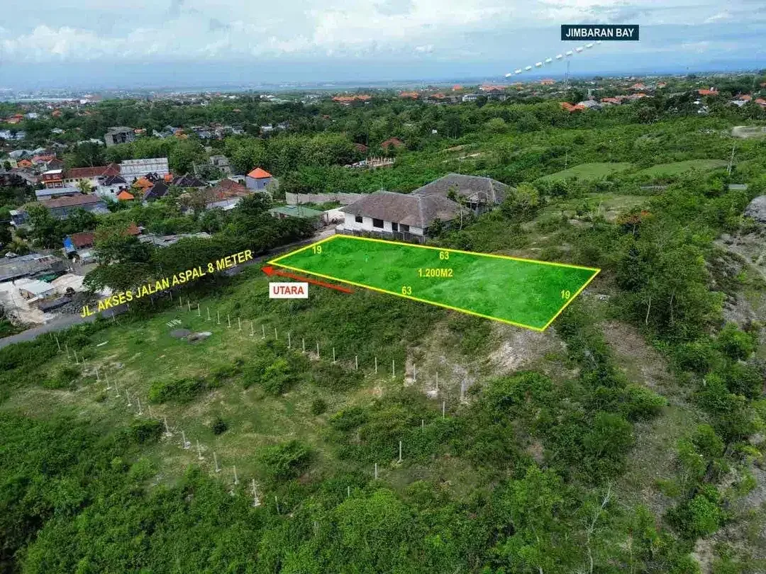 Tanah Ocean view yg paling banyak di minati Inverstor Lokal dan Investor asing - Image 2 of 10