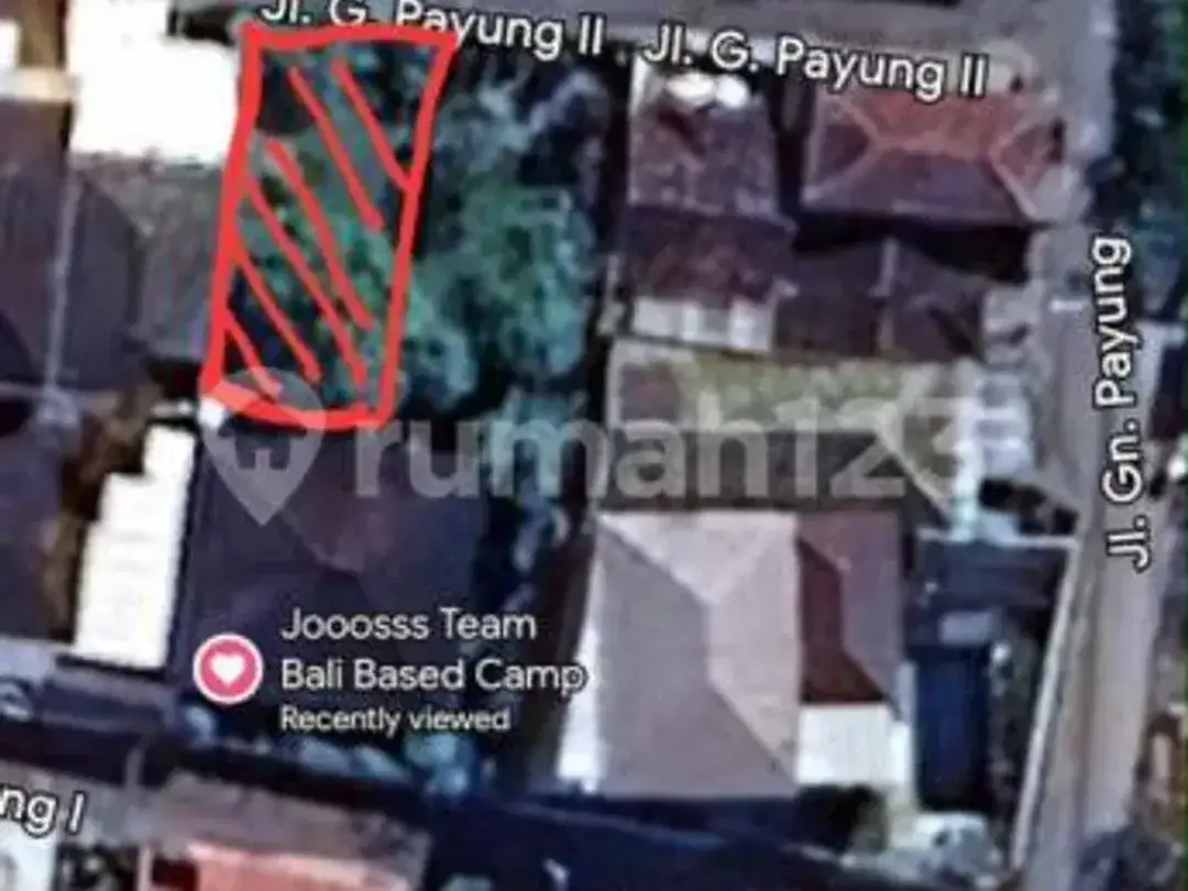 Tanah 97M² Siap Bangun Gunung Payung Ii Padang Sambian Kelod Denpasar Barat, Zona Kuning, Rp 1,1 Miliar - Image 3 of 4