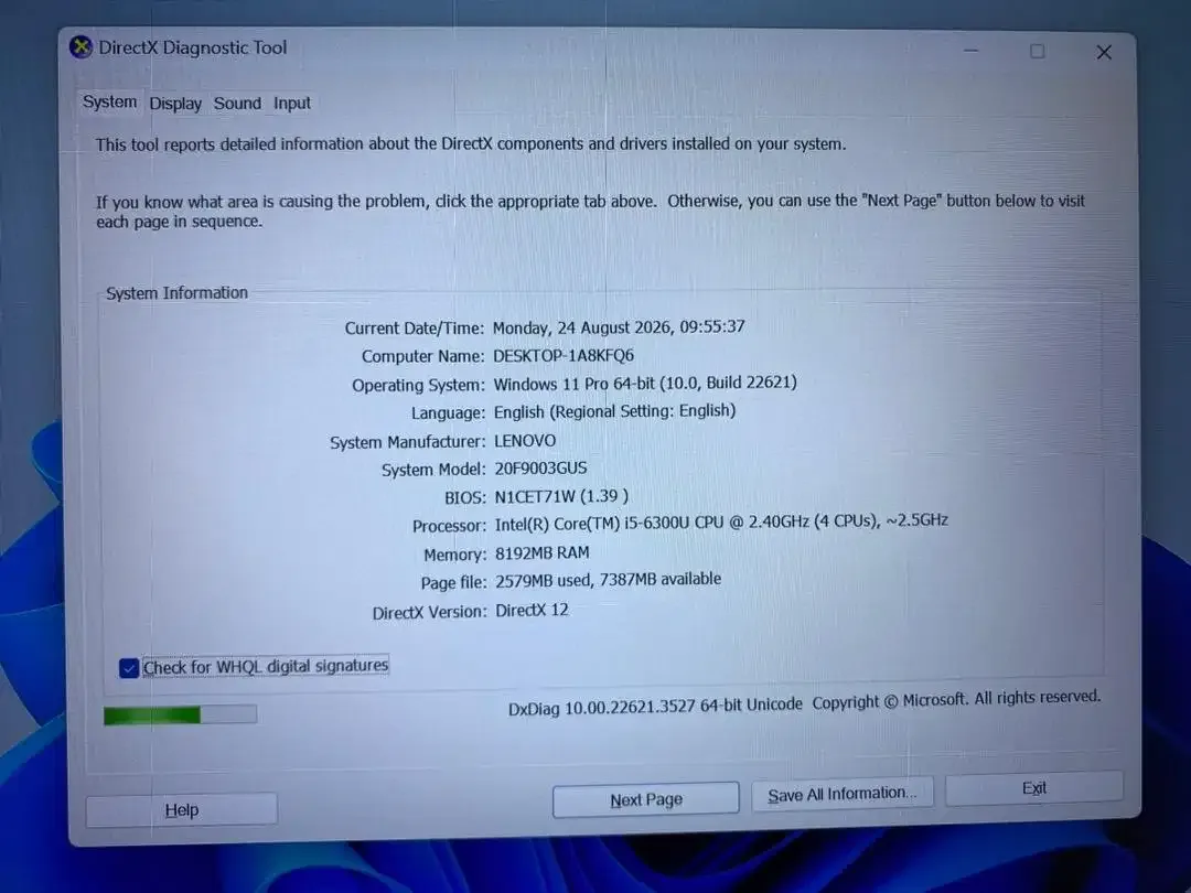 Lenovo ThinkPad T460S Core i5Gen6 Ram 8GB SSD 256GB Slim Mulus Garansi - Image 9 of 10