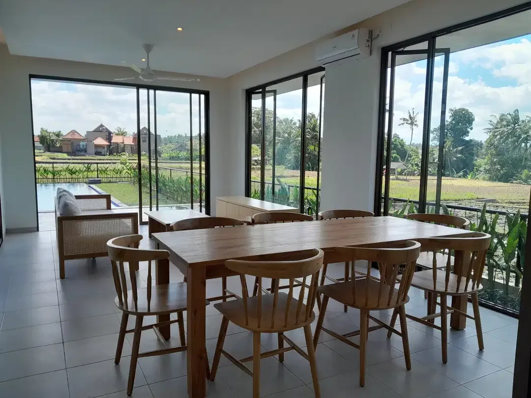 VILLA READY 3BEDROOM FURNISHED VIEW RICE FIELDS UBUD - Image 7 of 10