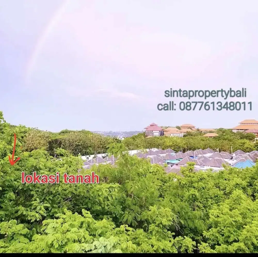 Jual tanah FULL VIEW dharmawangsa Benoa,nusa dua Bali, kawasan villa - Image 5 of 10