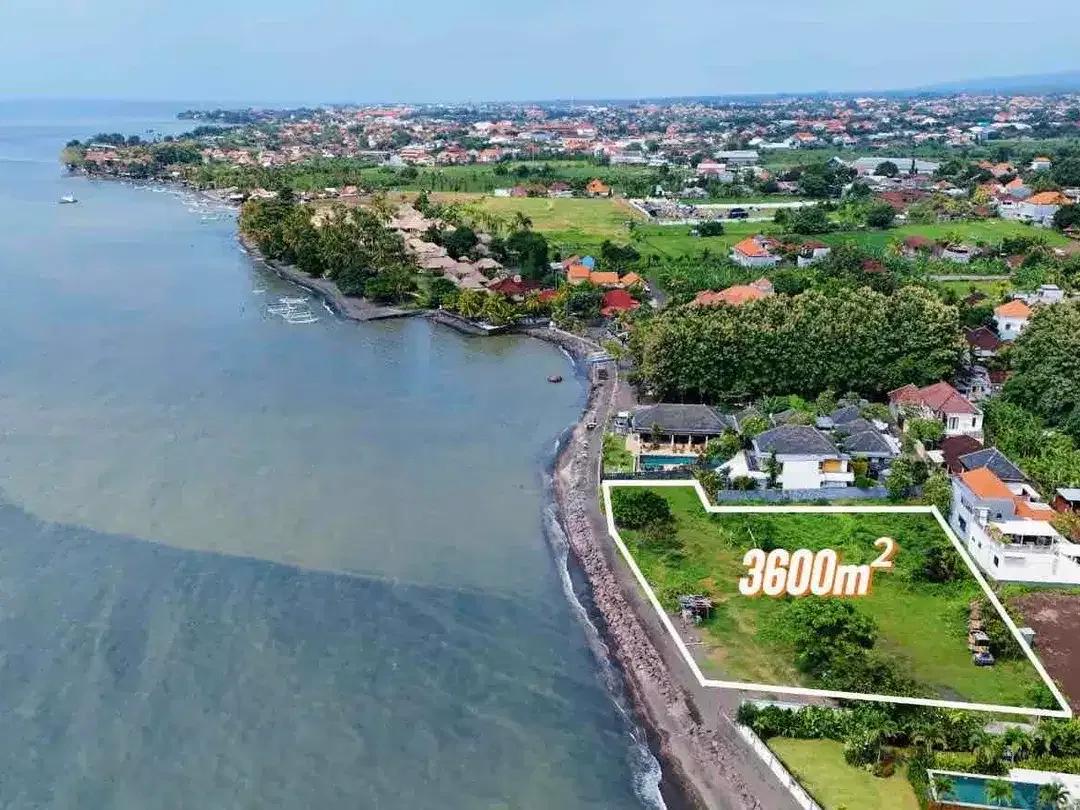 FOR SALE LAND 36 M2 BEACHFRONT LOVINA, BALI - Image 9 of 9