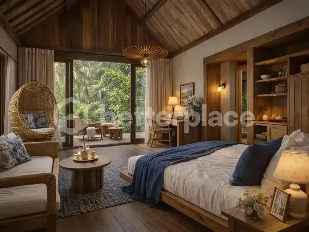 Charming Ubud-Style Villa in Peaceful Ubud 1 Bedroom with Spacious Land - Image 4 of 10