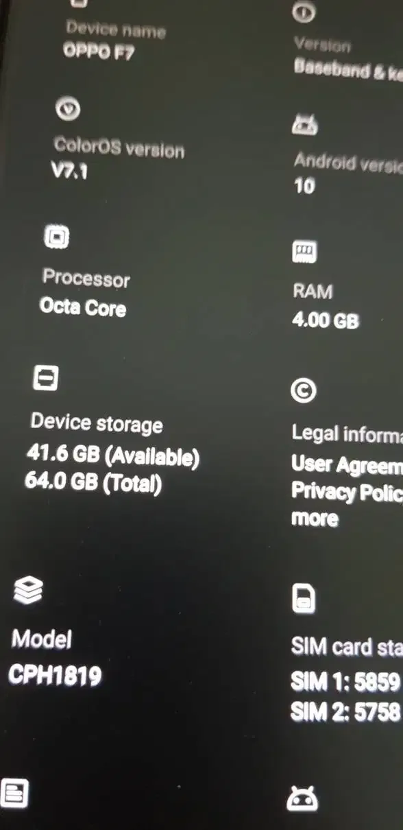 OPPO F7 batangan - Image 8 of 10