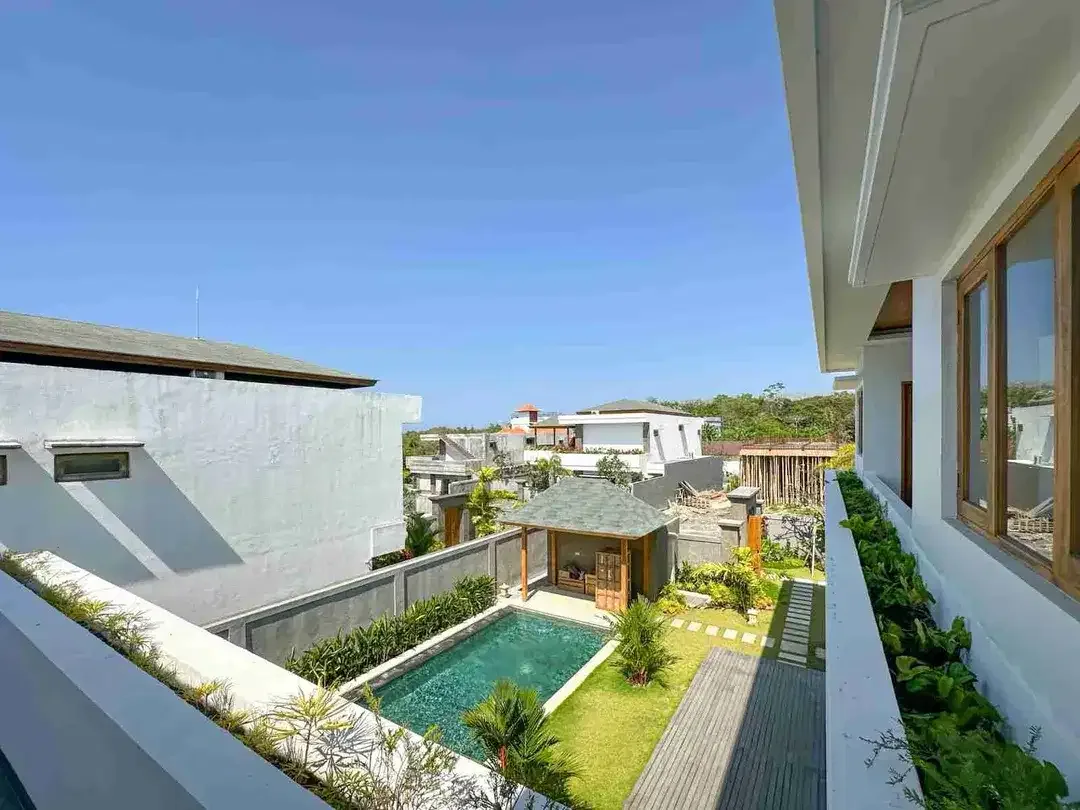 DIJUAL VILLA MEWAH BARU DENGAN 4 KAMAR TIDUR DAN PEMANDANGAN LAUT DI PECATU BALI - Image 7 of 10