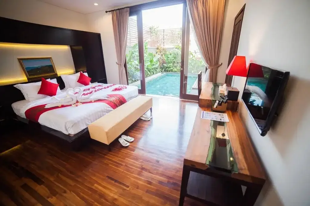 Villa di canggu,kawasan villa,view sawah, sunset,lokasi strategis - Image 4 of 10