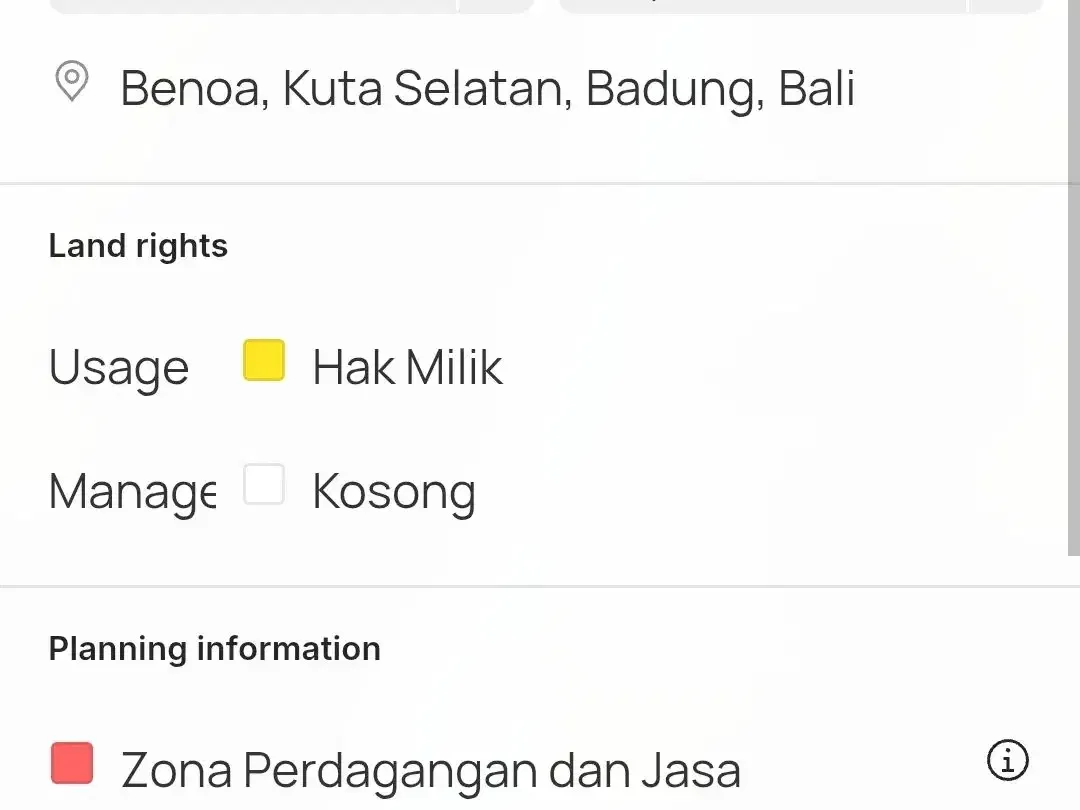 Tanah Strategis Bypass Nusa Dua Seberang Bank BCA - Image 7 of 7