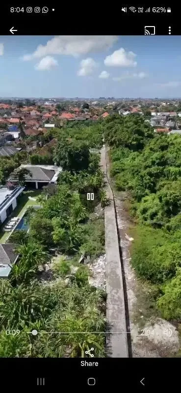 tanah kontrak zona pariwisata dekat pantai Double six legian - Image 3 of 10