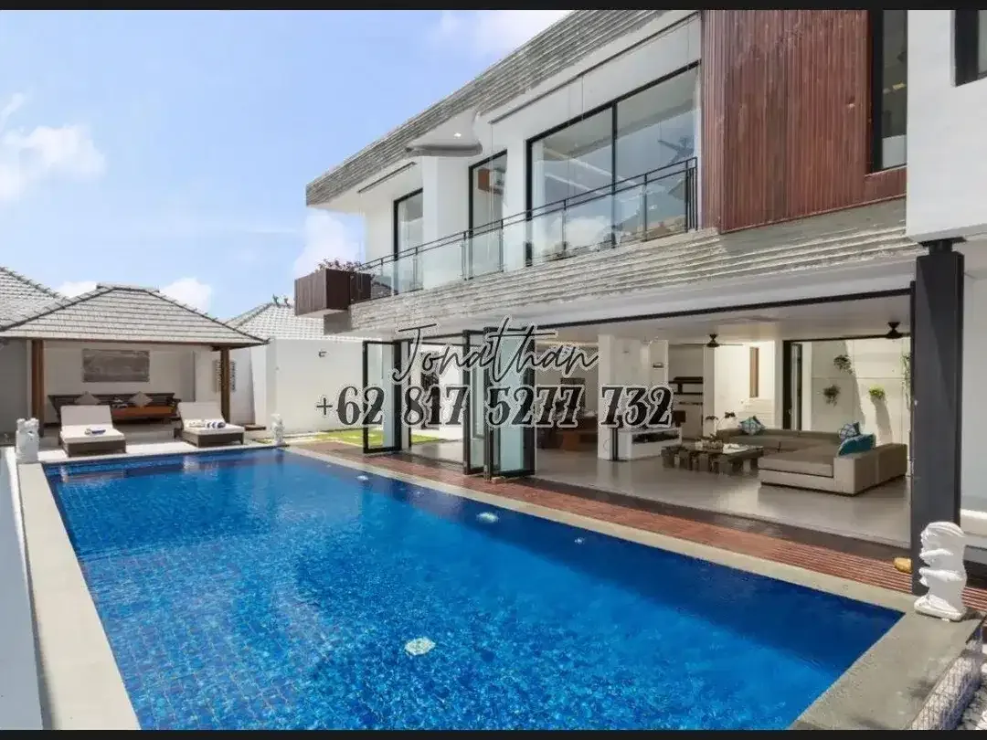 Dijual Villa Mewah SHM 4 Kamar Private Pool Lokasi Prime Dekat Finns Beach Club Berawa Bali - Image 10 of 10