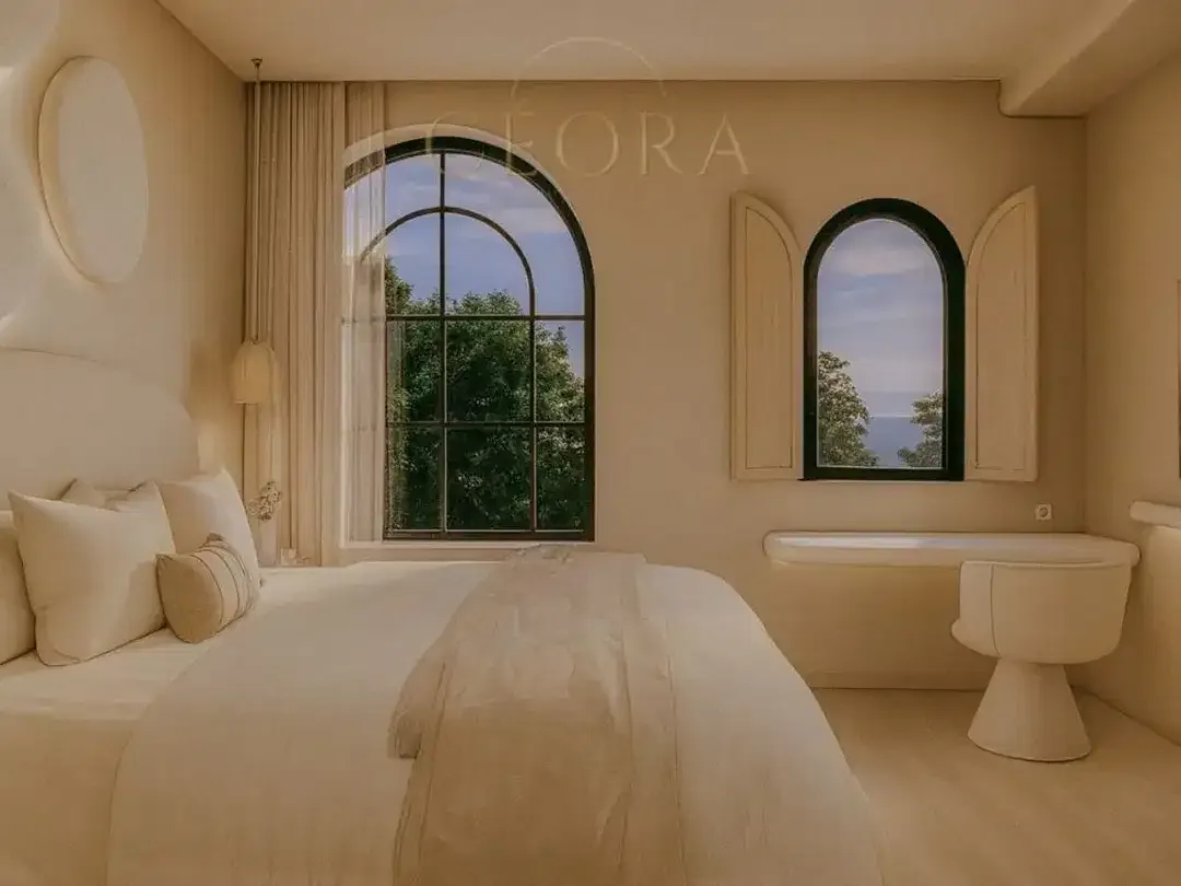 villa baru di pecatu, semi furnish, view laut, kawasan villa - Image 3 of 10