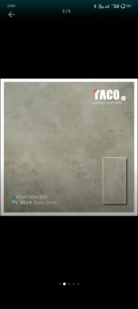 Vinyl lantai merek taco 5mm - Image 2 of 5