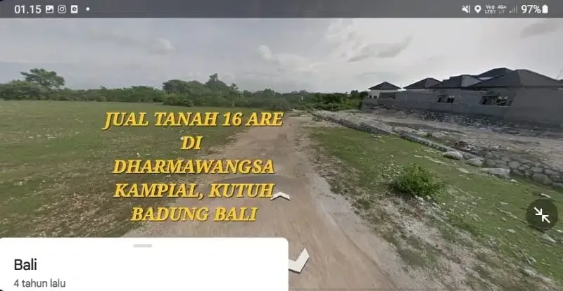 jual tanah langka 16are di kutuh darmawangsa perumahan - Image 3 of 10