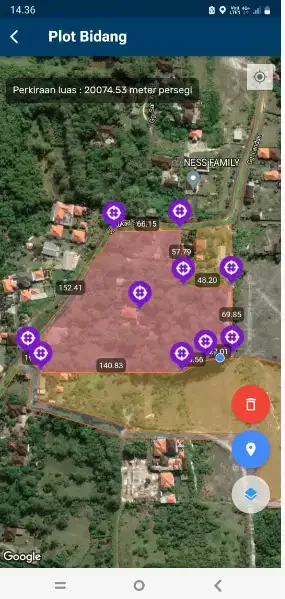 Tanah Murah 1 Hektar Dekat Pantai Ungasan - Image 10 of 10