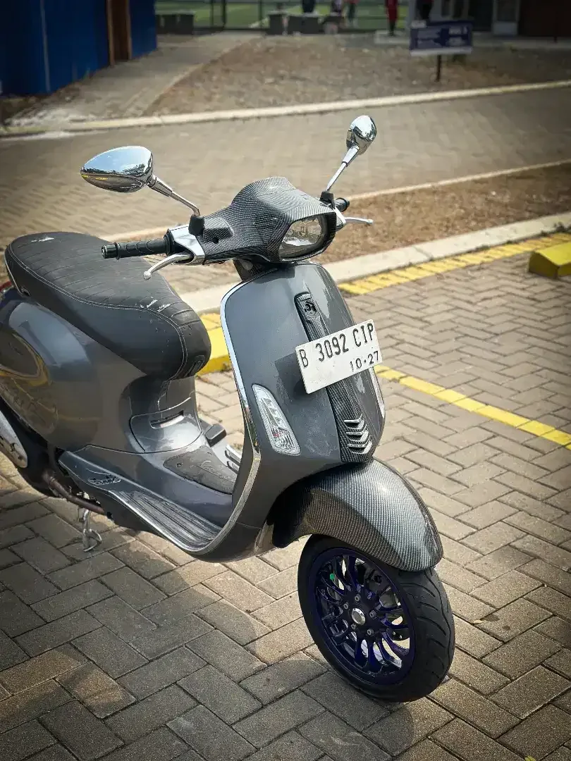 VESPA SPRINT 150 IGET 2017 HITAM MODIF - TERMURAH SEINDONESIA - Image 2 of 10