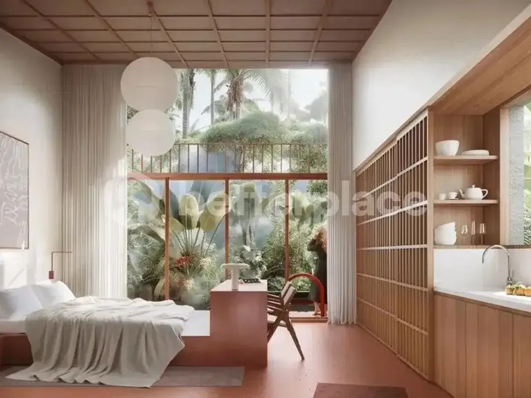 A Rare Sanctuary in the Heart of Ubud – Elegant 1-Bedroom Villa Blending Contemporary Luxury with Nature’s Serenity - Image 3 of 10