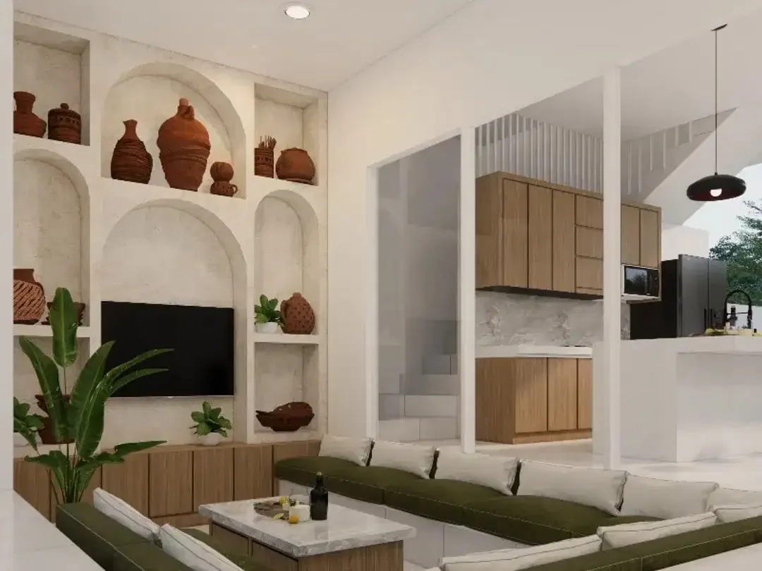 Vila  cantik 2 lantai SHM harga presale di Pecatu Jimbaran - Image 4 of 9