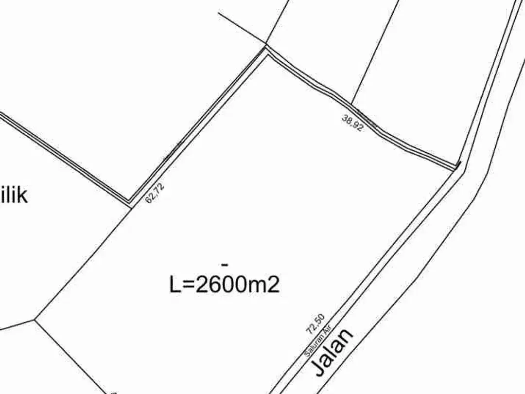 Di jual tanah murah di Tabanan dekat pantai pasut sangat cocok untuk komplex villa - Image 5 of 5