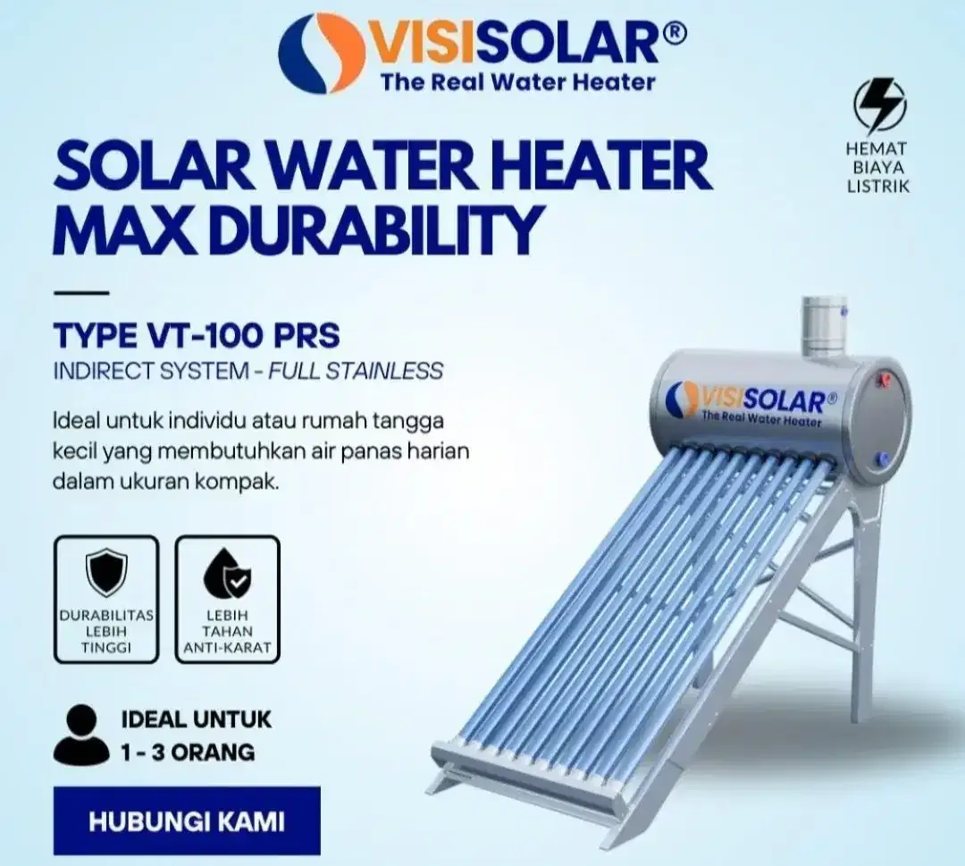 WATER HEATER SOLAR PEMANAS AIR - Image 5 of 10