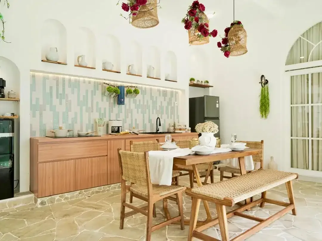 FOR RENT  BRAND NEW BOHO Mediterranean Villa — Long Stay in Balangan - Image 7 of 10