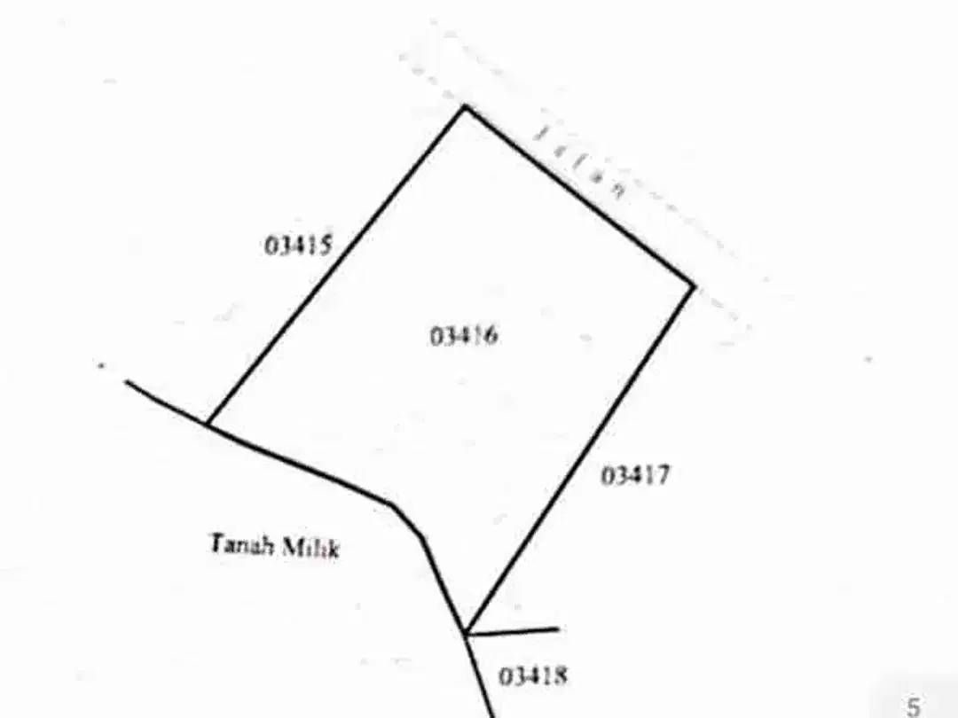 Tanah 1.380m² Dekat Pantai Gunung Payung Nusa Dua - Image 6 of 6