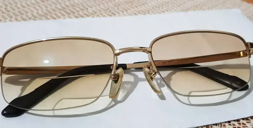Kaca mata Frame ST DUPONT original TITANIUM Brown and White - Image 10 of 10