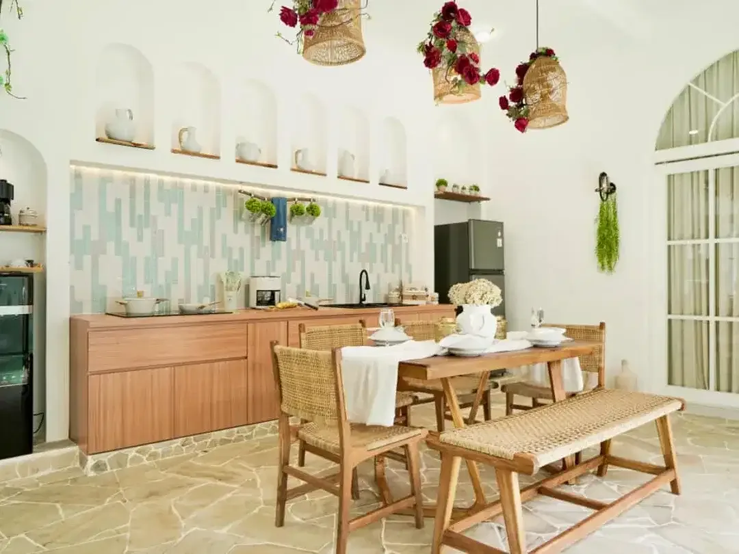 FOR RENT  BRAND NEW BOHO Mediterranean Villa — Long Stay in Balangan - Image 6 of 10