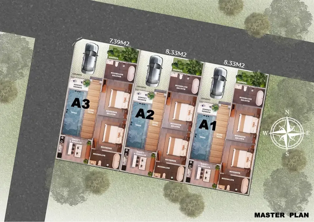 Dijual Villa Nyaman untuk Investasi atau Hunian di Jimbaran - Image 3 of 10