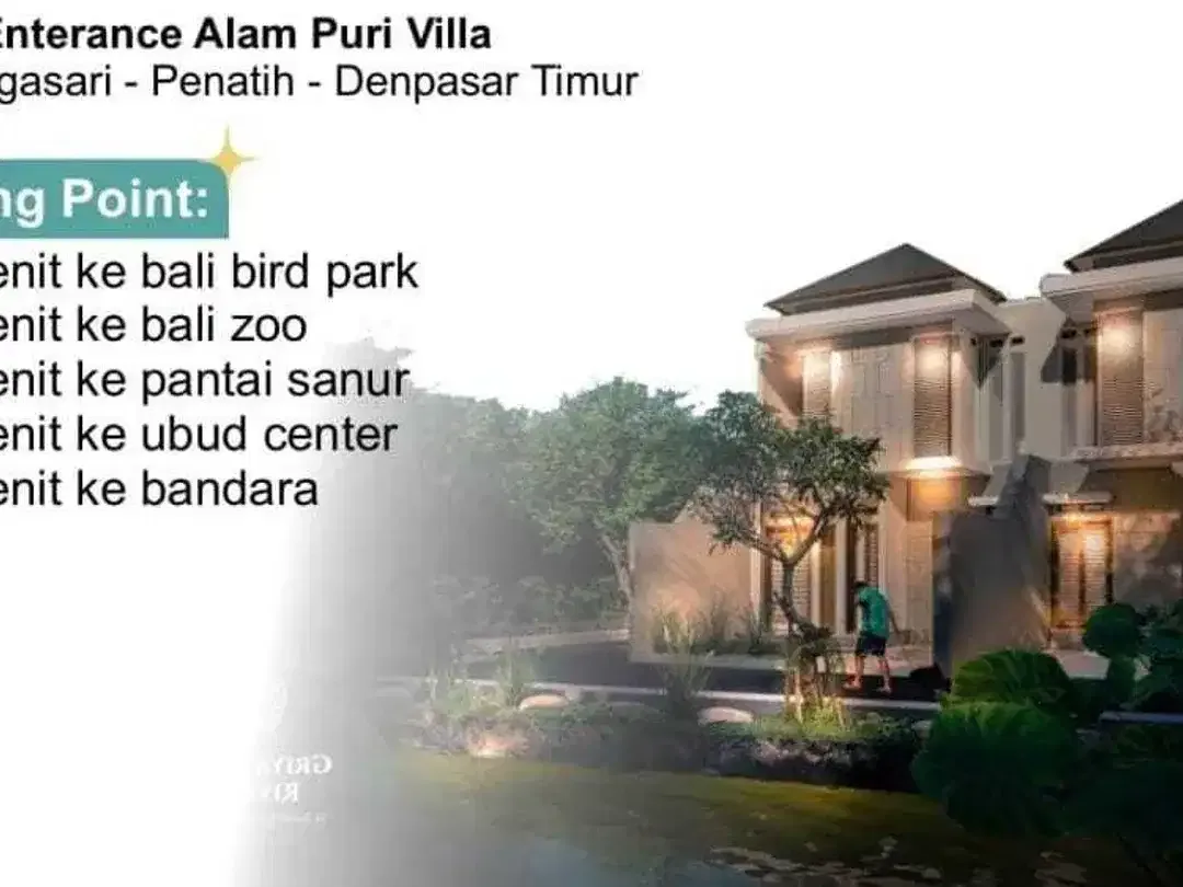 HUNIAN MIMALIS 2LT  KAWASAN VILLA SANGAT STARTEGIS DI DENPASAR TIMUR - Image 6 of 7