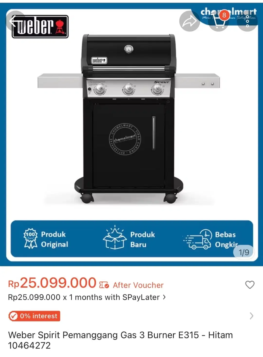 Weber Spirit E315 - Image 1 of 2