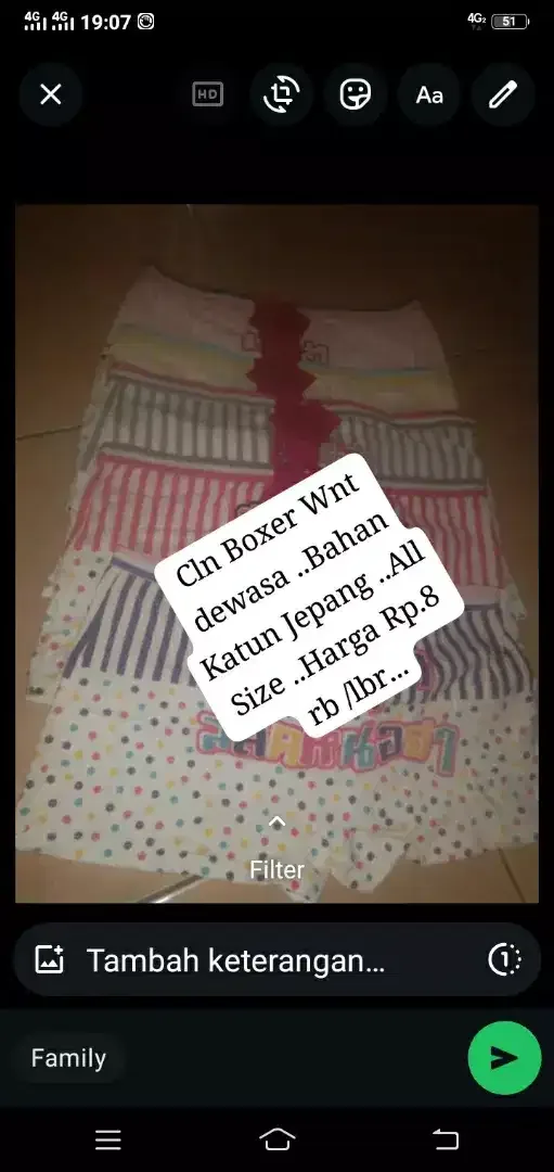 Aneka Celana Dalam Boxer wanita - Image 5 of 8