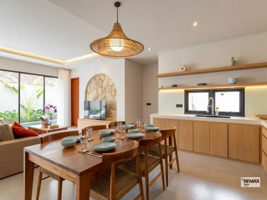 Brand New Modern Mediterranean 3-Bedroom Villa For Rent In Munggu - Image 7 of 10