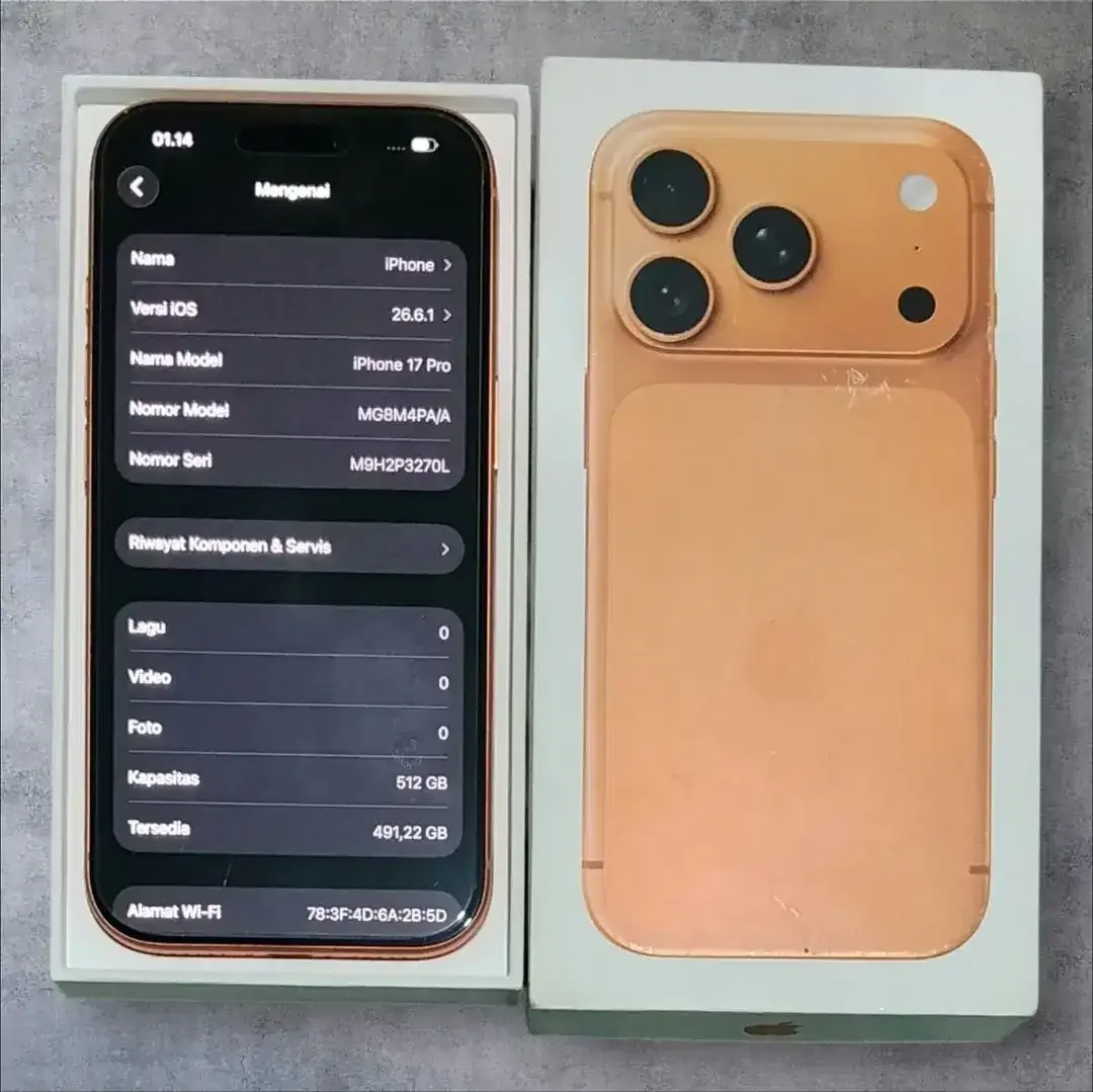 Iphone 17 Pro 512 GB ibox Garansi On - Image 2 of 4